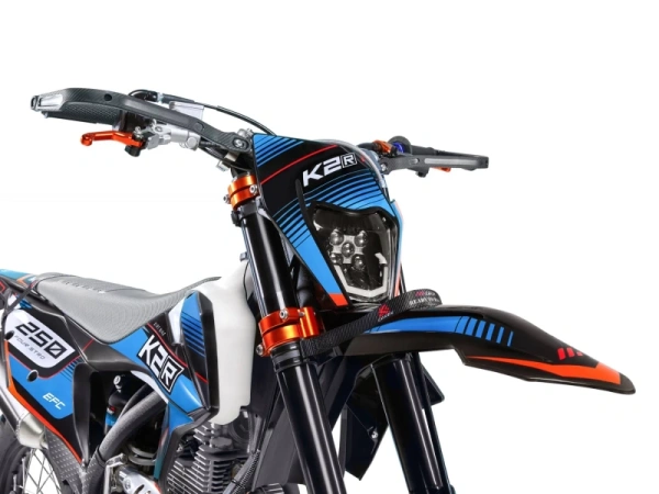 Мотоцикл кроссовый / эндуро K2R 250 EFC - Blue/Black 2023 | Мототека