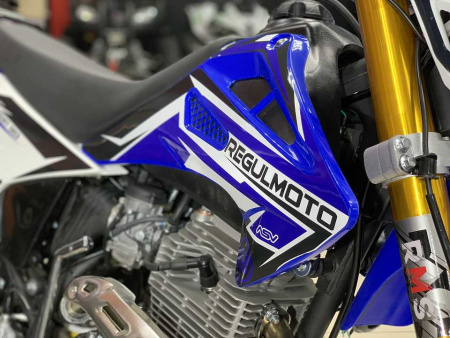 Мотоцикл кроссовый / эндуро Regulmoto (Регулмото) Sport-003 (CB-250F) синий с ПТС - купить с доставкой, по выгодной цене в интернет-магазине Мототека