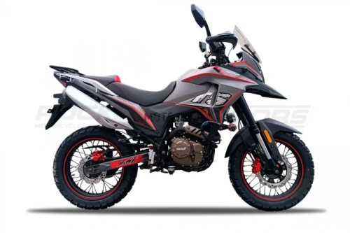Мотоцикл кроссовый / эндуро ROCKOT (Рокот) DAKAR (Дакар) 250 (171YMM. серый/красный. ЭПТС) фото 2 Мотоцикл кроссовый / эндуро ROCKOT (Рокот) DAKAR (Дакар) 250 (171YMM. серый/красный. ЭПТС) фото 2