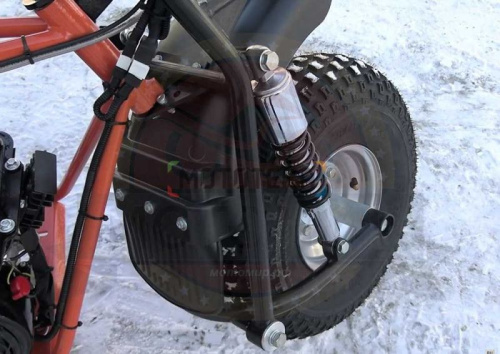 Мотоцикл внедорожный Скаут САФАРИ 3L - 8 BIGFOOT (ФАРА, передняя и задняя подвеска., 8,0 л.с., ручной стартер, дисковый тормоз) фото 3