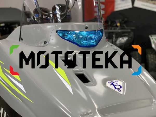 Мини - снегоход Бурлак Azimut (Азимут), Lifan 24 л.с., серый (машинокомплект) | Мототека