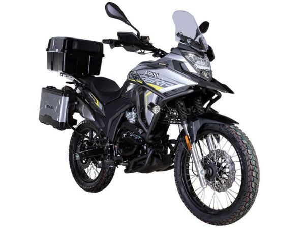 Мотоцикл дорожный ATAKI (Атаки) CARRERA 300 (4T PR300) 19/17 (2024 г.) серый c ПТС | Мототека
