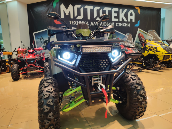 Квадроцикл FXMOTO (ФХМото) WASP 200 LUX зелёный (машинокомплект) | Мототека