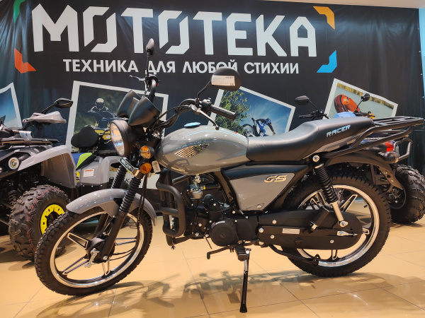 Мопед Racer (Рейсер) RC50 (110) ALPHA M1 серый | Мототека