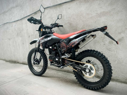 Мотоцикл кроссовый / эндуро BSE (БСЕ) Z1 Y Gliter Black (035) с ПТС фото 7