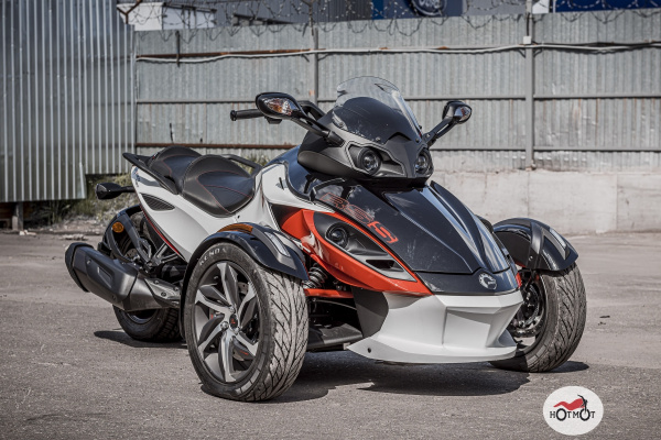 Мотоцикл BRP (БРП) Can-Am Spyder 2015, БЕЛЫЙ пробег 463 | Мототека