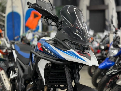 Мотоцикл кроссовый / эндуро Regulmoto (Регулмото) GTO 300 NB синий/белый с ПТС фото 3