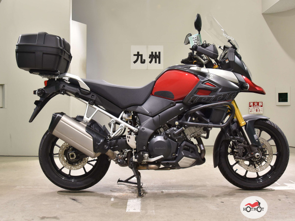Мотоцикл SUZUKI V-Strom DL 1000 2015, Красный пробег 38783 | Мототека