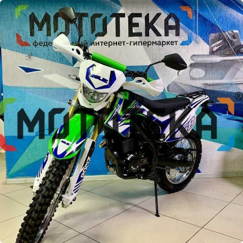 Мотоцикл кроссовый / эндуро ROLIZ (Ролиз) SPORT - 004 ZS172FMM-6 250 синий с ПТС фото 7