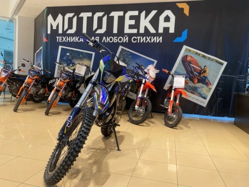 Мотоцикл кроссовый / эндуро OXO (Оксо) Lite 250 X (CS250LT2) синий фото 6