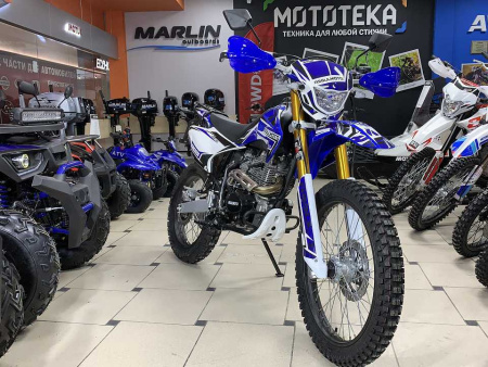 Мотоцикл кроссовый / эндуро Regulmoto (Регулмото) Sport-003 (CB-250F) синий с ПТС - купить с доставкой, по выгодной цене в интернет-магазине Мототека