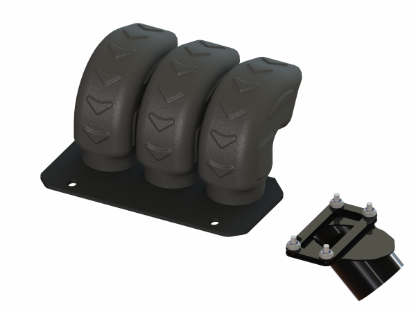 Комплект подключения шноркелей для квадроциклов STORM MP 0367 | Мототека