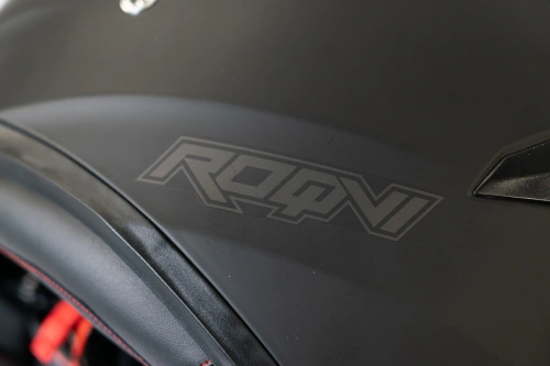 Шлем мото интеграл ROQVI (Рокви) DEVIL чёрный/красный матовый XL фото 10