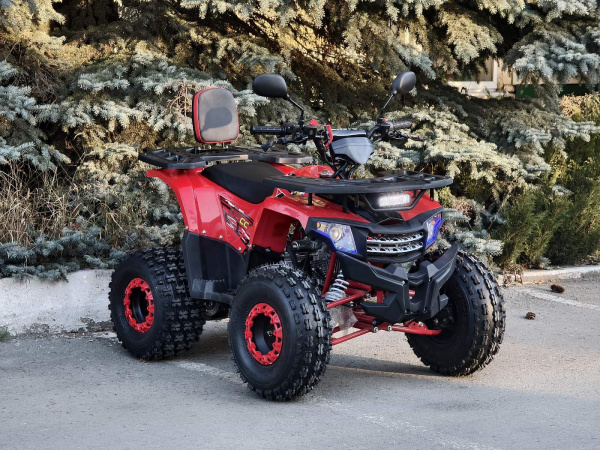 Квадроцикл детский R - MOTO (Р - Мото) Lion 110 A красный (машинокомплект) | Мототека