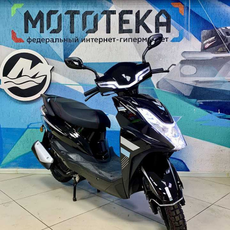 Скутер Мотомир SCIROCCO 49.9 (110) чёрный - купить с доставкой, по выгодной цене в интернет-магазине Мототека