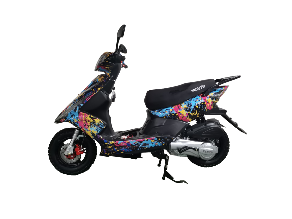 Скутер Vento (Венто) VMC CORSA 49 (150) MASS FLOWER STICKERS с ПТС | Мототека