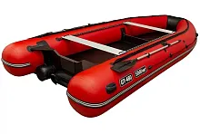 Лодка ПВХ SibRiver (Сибривер) GT - 480 красный/чёрный
