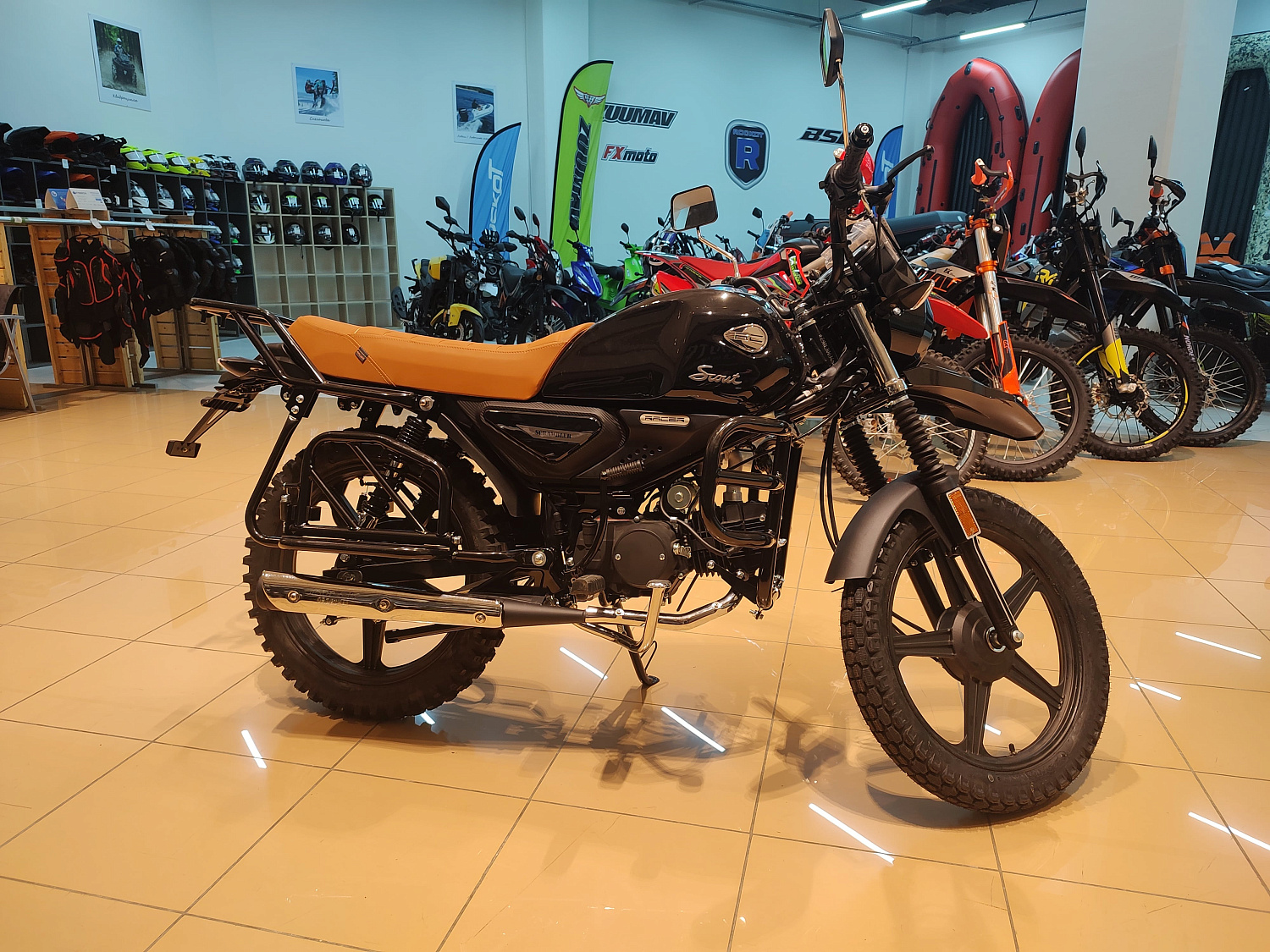 Техника в наличии! Мопед Racer (Рейсер) RC50 - H Scout M2 50 (125) чёрный