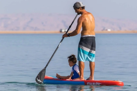 Надувная доска для sup - бординга Shark (Шарк) 11′ ALL ROUND RIDE - купить с доставкой, по выгодной цене в интернет-магазине Мототека