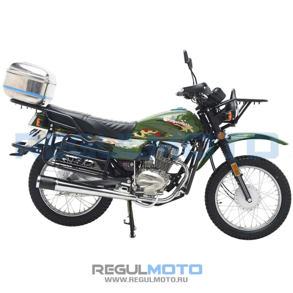 Мотоцикл дорожный Regulmoto (Регулмото) SK200 - 22 зелёный с ПТС | Мототека