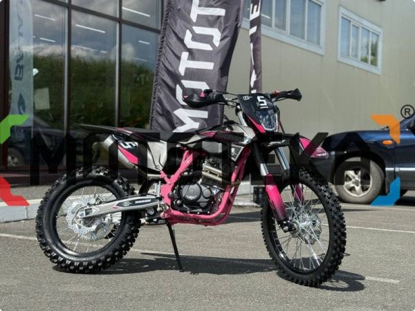 Мотоцикл кроссовый / эндуро Zuumav (Зуумав) K5 LITE розовый | Мототека