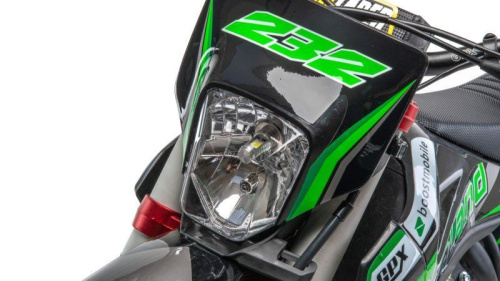 Мотоцикл кроссовый / эндуро MotoLand (Мотолэнд) XT 250 HS (172FMM-4V) (4-х клапанный) зеленый фото 6