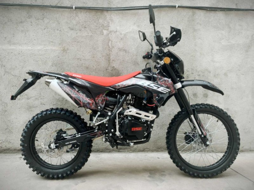 Мотоцикл кроссовый / эндуро BSE (БСЕ) Z1 Y Gliter Black (035) с ПТС фото 9