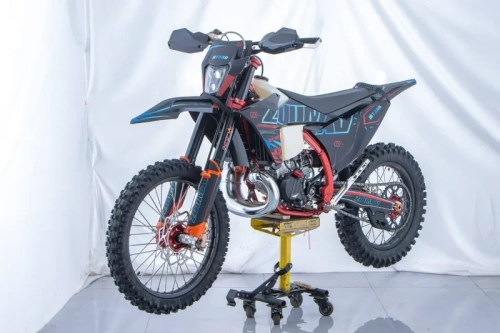 Мотоцикл кроссовый / эндуро Zuumav (Зуумав) K9 MT300 2T /чёрно-красный фото 2