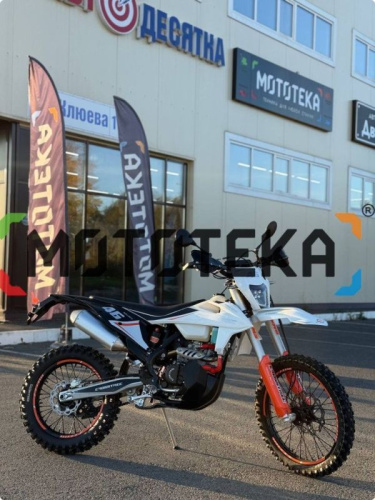Мотоцикл кроссовый / эндуро Regulmoto (Регулмото) Crosstrec NB350 белый с ПТС фото 5