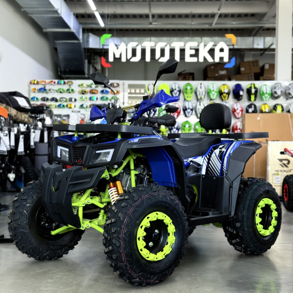 Квадроцикл R - MOTO (Р - Мото) Lion 200Х синий (машинокомплект) | Мототека