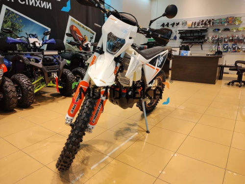Мотоцикл кроссовый / эндуро Regulmoto (Регулмото) Crosstrec 300 белый с ПТС фото 21