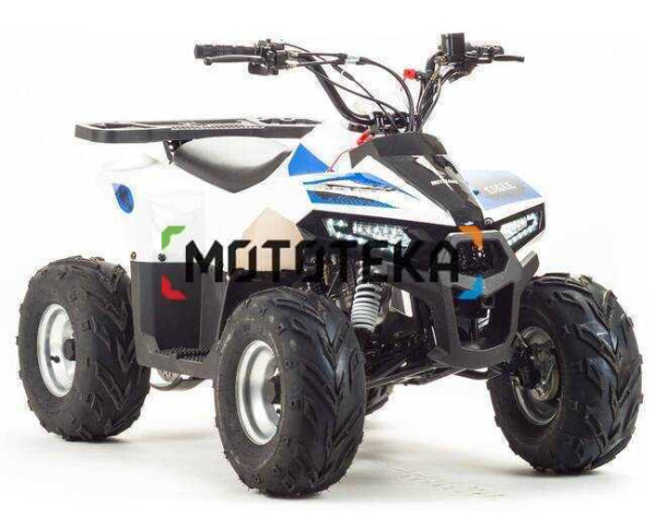 Квадроцикл детский Zuumav (Зуумав) MUDHAWK 110 белый (машинокомплект)