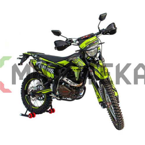 Мотоцикл кроссовый / эндуро Regulmoto (Регулмото) ZR PR 4 valves чёрный/жёлтый с ПТС