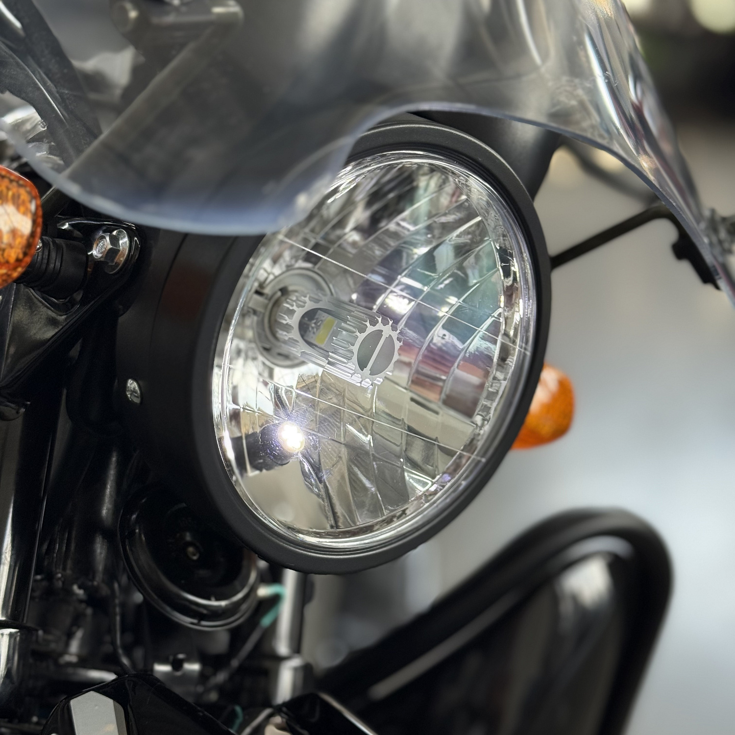 Мопед FXMOTO (ФХМото) FX - 50 (А26) OFF ROAD 50 (125) чёрный глянцевый