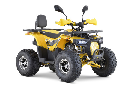 Квадроцикл подростковый FXMOTO (ФХМото) PIKE 150 жёлтый (машинокомплект) - купить с доставкой, цены в интернет-магазине Мототека