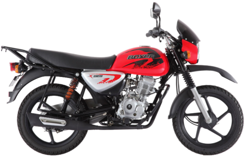 Мотоцикл дорожный BAJAJ (Баджадж) Boxer BM 125 X красный с ПТС фото 2