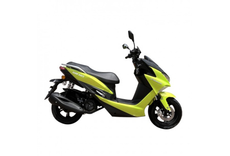 Скутер TMBK AERO 50 (150) Lime - купить с доставкой, по выгодной цене в интернет-магазине Мототека