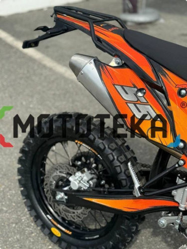 Мотоцикл кроссовый / эндуро Regulmoto (Регулмото) ATHLETE PR 300 19/16, 5 передач оранжевый/чёрный с ПТС фото 3