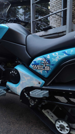 Снегоход Wels (Велс) 200RS оранжевый (машинокомплект) - купить с доставкой, по выгодной цене в интернет-магазине Мототека
