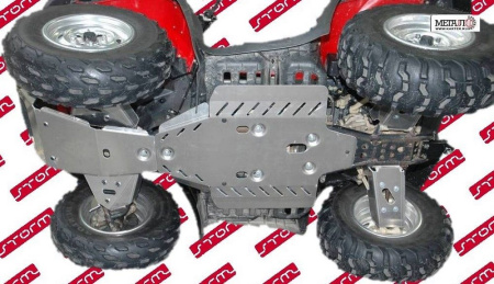 Защита днища для HONDA FourTrax Rincon TRX, 2006-2014 AL 4 мм - купить с доставкой, по выгодной цене в интернет-магазине Мототека