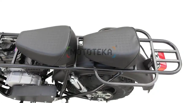 Мотоцикл внедорожный СКАУТ - 2F - PLUS - 8Е, с боковым прицепом и корытом (комплект) | Мототека