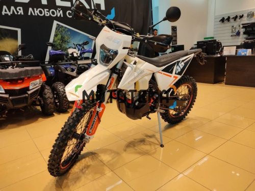 Мотоцикл кроссовый / эндуро Regulmoto (Регулмото) Crosstrec 300 белый с ПТС фото 15