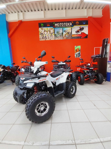 Квадроцикл подростковый Zuumav (Зуумав) HUNTER 150 PRO белый (машинокомплект) | Мототека