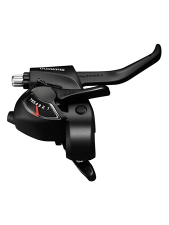 Шифтер Shimano (Шимано) Tourney EF41 правый 7ск трос 2050мм черный ASTEF41R7AL