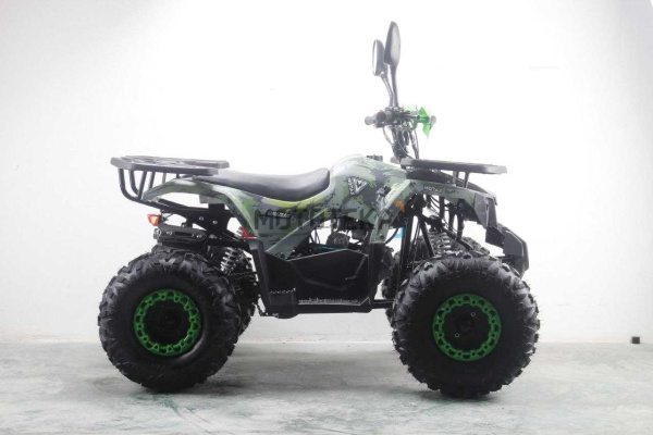 Квадроцикл детский MOTAX (Мотакс) ATV Grizlik Premium 125 зелёный камуфляж (машинокомплект) | Мототека