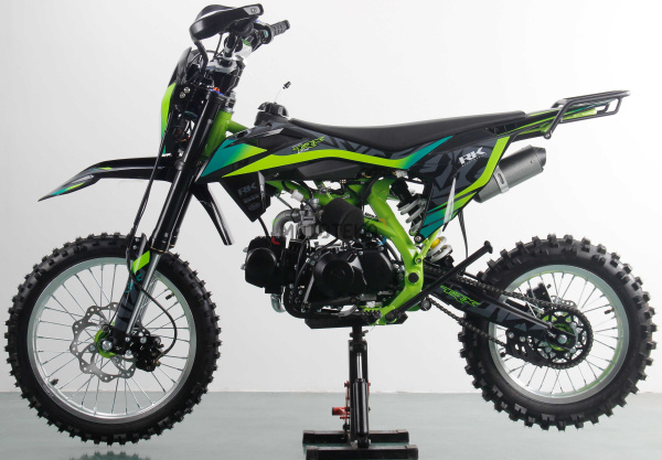 Питбайк Racer (Рейсер) TRX 125E зелёный | Мототека