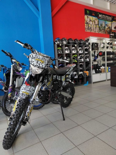 Питбайк BSE (БСЕ) EX 125e 17/14 Max13 White Yellow 1 фото 2