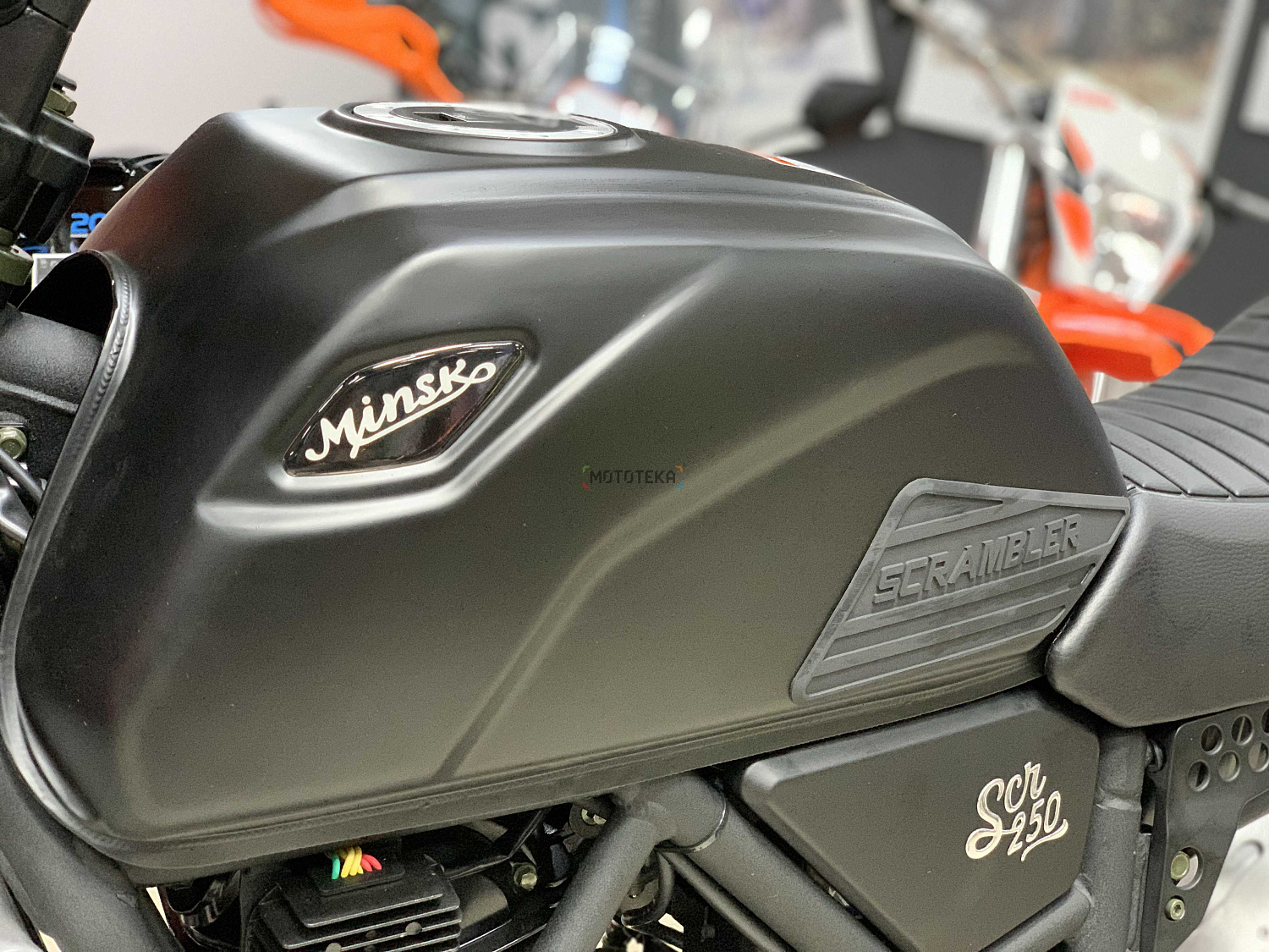 Мотоцикл дорожный Minsk (Минск) SCR 250 SILVER M1NSK с ПТС