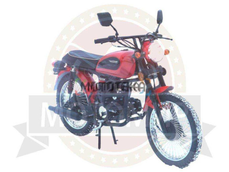 Мопед Мотомир VEGA 49.9 (110) красный/чёрный