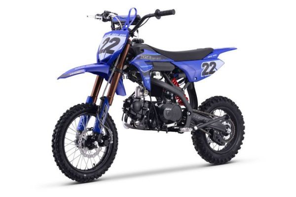 Питбайк BSE (БСЕ) NEW ERA 110e 14/12 Blue Reed (Полуавтоматическая КПП) semi auto | Мототека